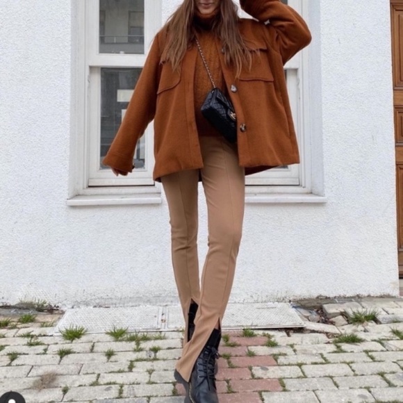 Zara Camel leggings - Picture 5 of 7